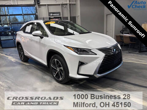 2017 Lexus RX 450h for sale at Crossroads Car and Truck - Crossroads Car & Truck - Mulberry in Milford OH