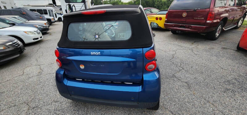2008 Smart fortwo passion cabrio