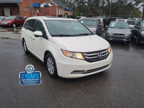 2015 Honda Odyssey for sale at Complete Auto Center , Inc in Raleigh NC