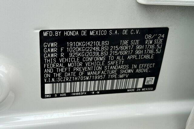 2025 Honda HR-V EX-L