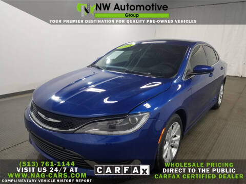 2015 Chrysler 200 for sale at NW Automotive Group in Cincinnati OH