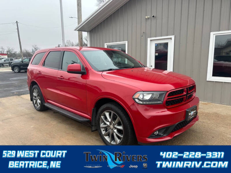 2015 Dodge Durango for sale at TWIN RIVERS CHRYSLER JEEP DODGE RAM in Beatrice NE