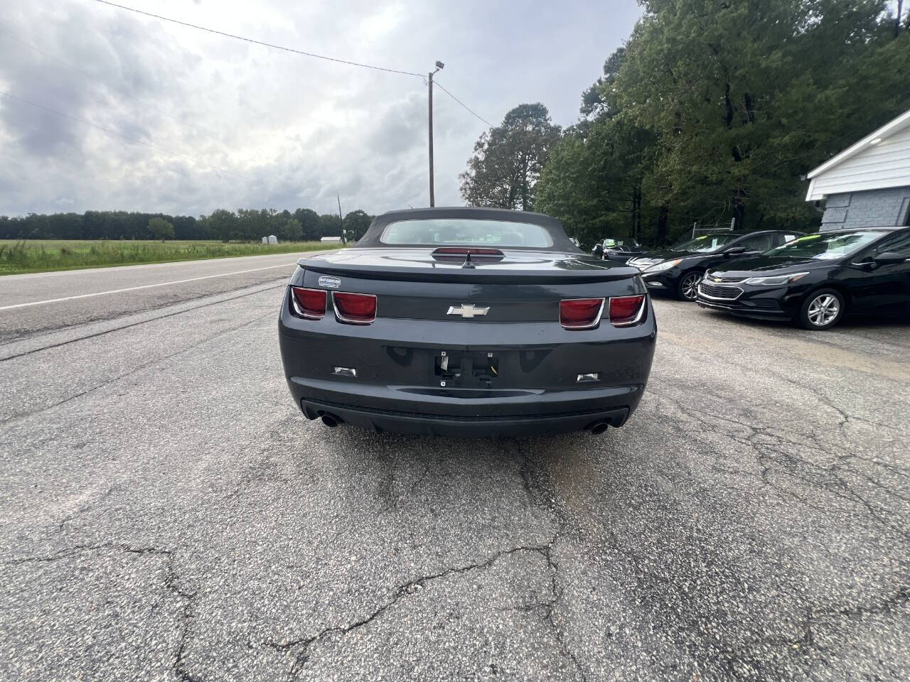 2013 Chevrolet Camaro for sale at EAST CAROLINA AUTO GROUP LLC in Wilson, NC