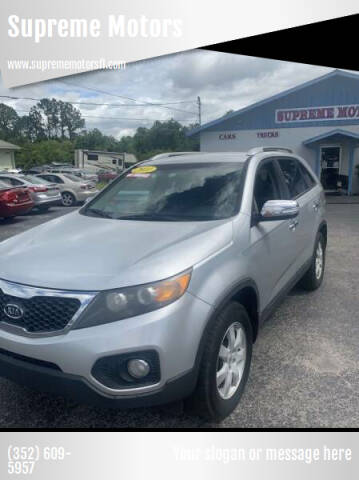 2011 Kia Sorento for sale at Supreme Motors in Leesburg FL