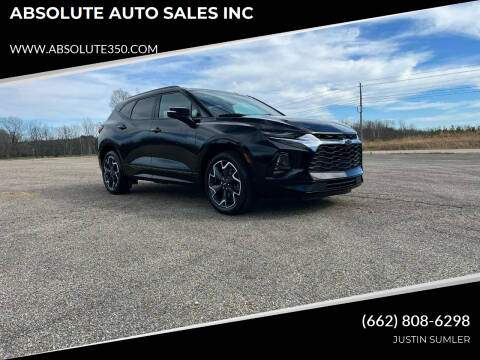 2020 Chevrolet Blazer for sale at ABSOLUTE AUTO SALES INC in Corinth MS