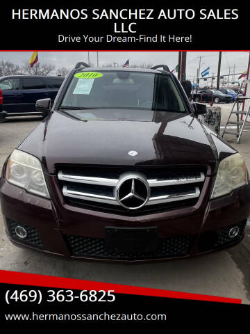 2010 Mercedes-Benz GLK for sale at HERMANOS SANCHEZ AUTO SALES LLC in Dallas TX