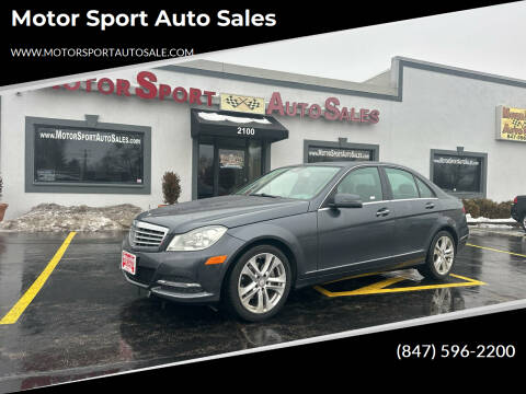 2013 Mercedes-Benz C-Class for sale at Motor Sport Auto Sales in Waukegan IL