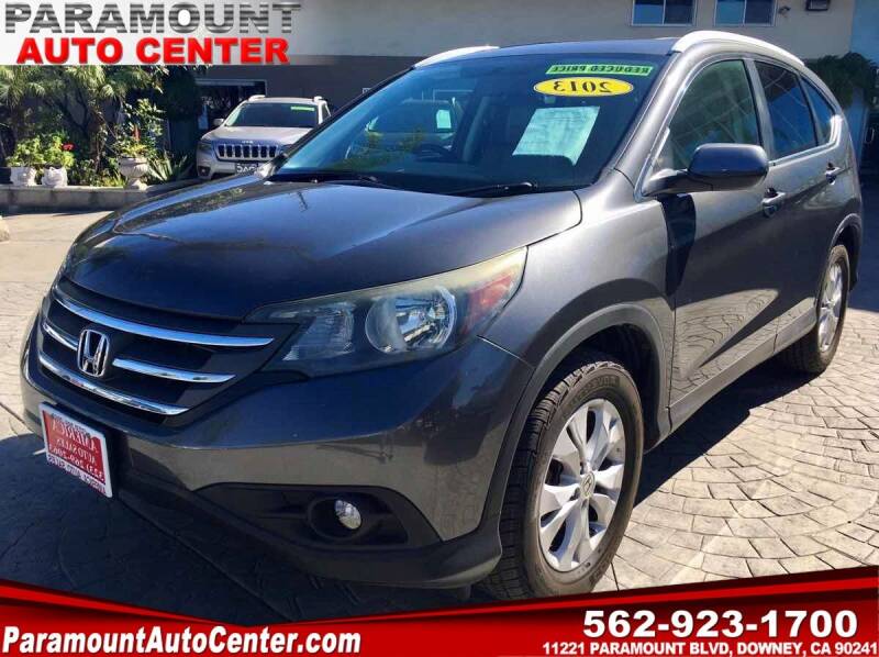 2013 Honda CR-V for sale at PARAMOUNT AUTO CENTER in Downey CA