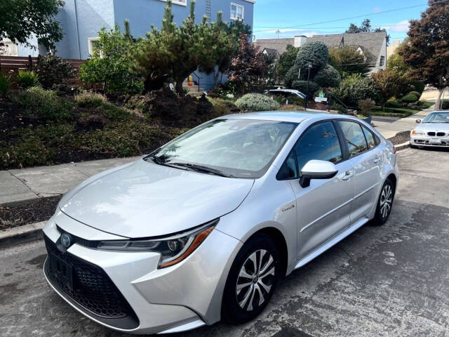 2020 Toyota Corolla Hybrid for sale at Sorrento Auto Sales Inc in Hayward, CA