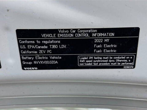 2022 Volvo XC40 Recharge Twin Ultimate