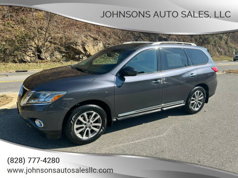2014 Nissan Pathfinder for sale at Johnsons Auto Sales, LLC in Marshall NC