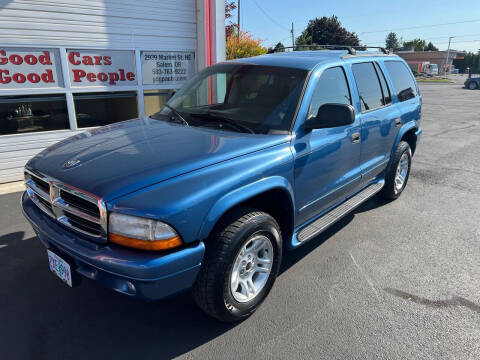 2003 Dodge Durango for sale at Good Cars Good People in Salem OR