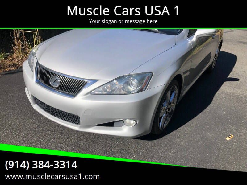 2010 Lexus IS 250C for sale at MUSCLE CARS USA1 in Murrells Inlet SC