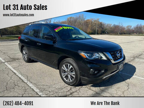 2018 Nissan Pathfinder for sale at Lot 31 Auto Sales in Kenosha WI