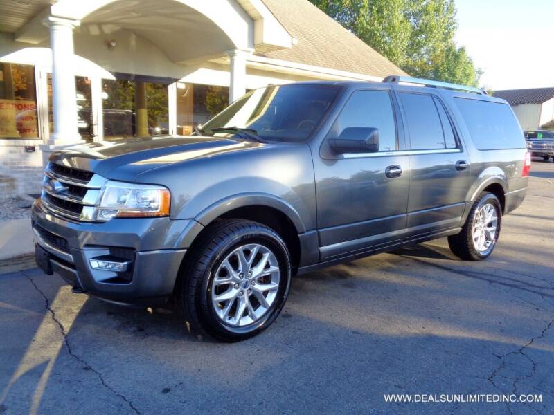 2015 Ford Expedition EL for sale at DEALS UNLIMITED INC in Portage MI