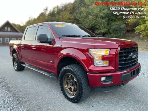 2016 Ford F-150 for sale at Armenia Motors in Seymour TN