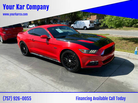 2016 Ford Mustang for sale at Your Kar Company in Norfolk VA