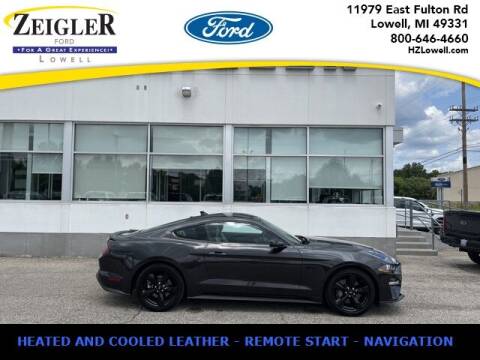 2022 Ford Mustang for sale at Zeigler Ford of Plainwell- Jeff Bishop - Zeigler Ford of Lowell in Lowell MI