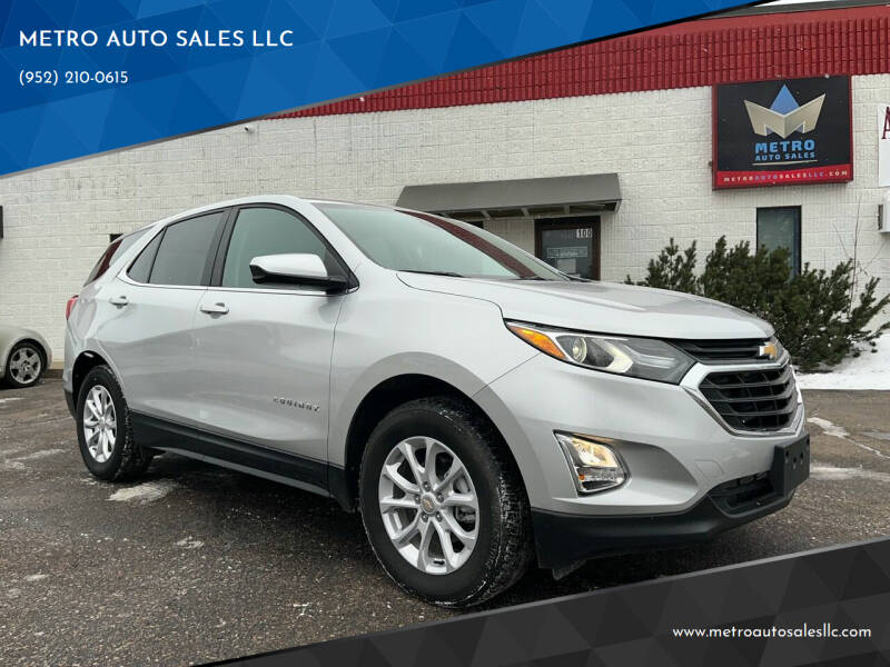 2021 Chevrolet Equinox for sale at METRO AUTO SALES LLC in Lino Lakes MN