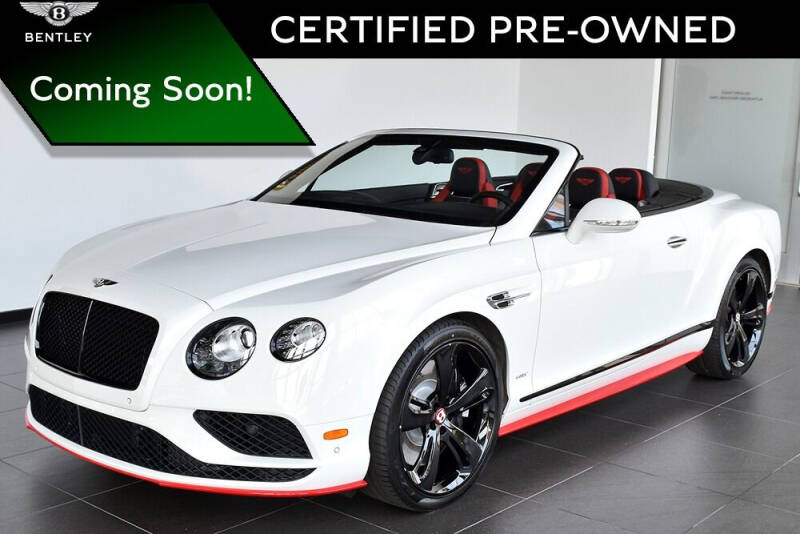 2017 Bentley Continental GT V8 S