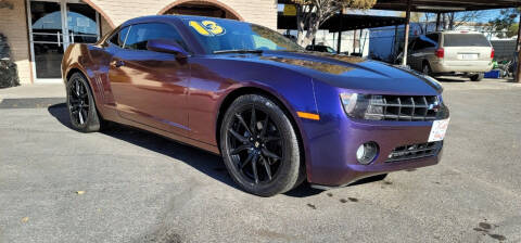 2013 Chevrolet Camaro for sale at FRANCIA MOTORS in El Paso TX