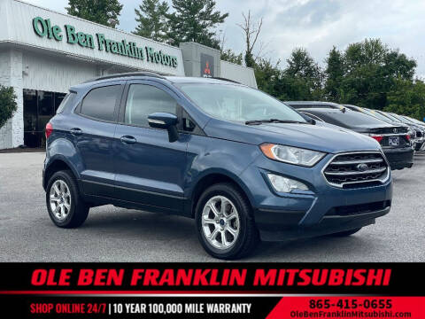 2021 Ford EcoSport for sale at Ole Ben Franklin Motors KNOXVILLE - Clinton Highway in Knoxville TN