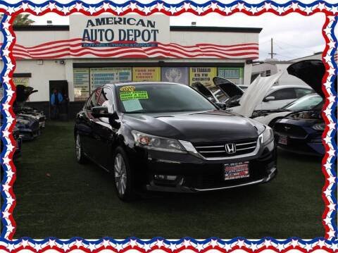 2015 Honda Accord for sale at American Auto Depot in Modesto CA