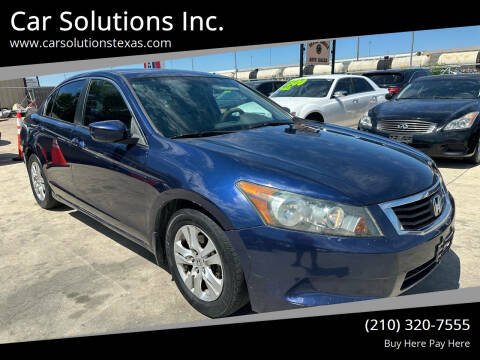 2010 Honda Accord for sale at Car Solutions Inc. in San Antonio TX