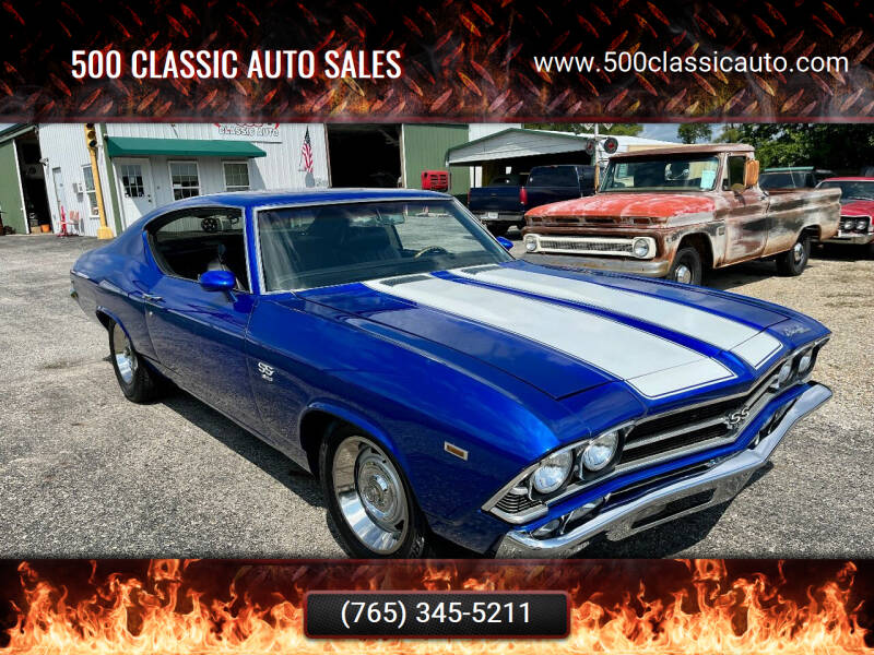 1969 Chevrolet Chevelle Malibu for sale at 500 CLASSIC AUTO SALES in Knightstown IN