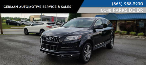2010 Audi Q7 for sale at German Automotive Service & Sales in Knoxville TN