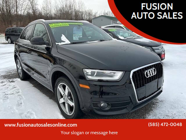 2015 Audi Q3 for sale at FUSION AUTO SALES in Spencerport NY