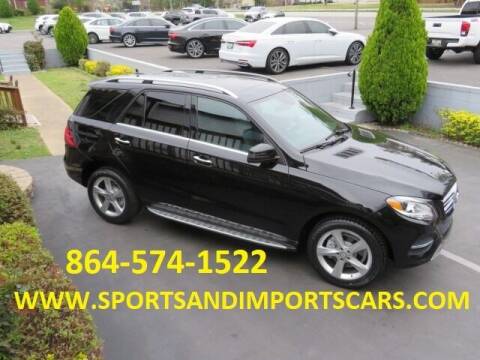 2017 Mercedes-Benz GLE for sale at Sports & Imports INC in Spartanburg SC