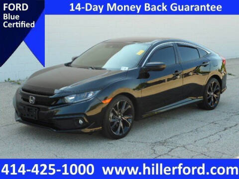 2020 Honda Civic for sale at HILLER FORD INC in Franklin WI