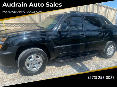2002 Chevrolet Avalanche for sale at Audrain Auto Sales in Mexico MO