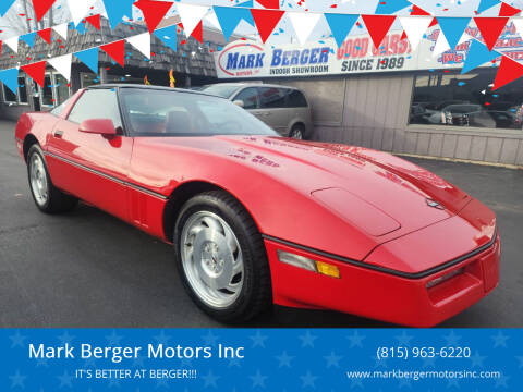 1990 Chevrolet Corvette for sale at Mark Berger Motors Inc in Rockford IL