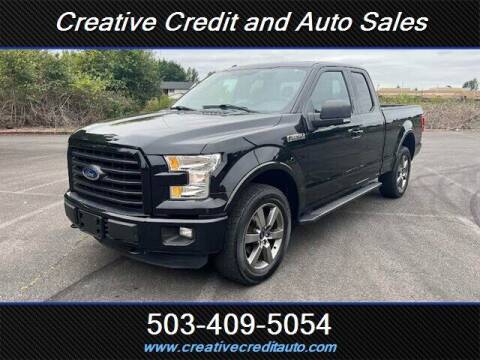 2016 Ford F-150 for sale at Creative Credit & Auto Sales in Salem OR