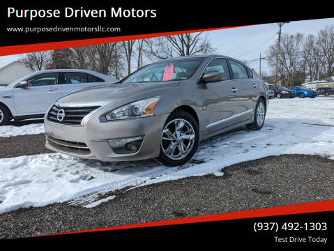 2015 Nissan Altima for sale at Purpose Driven Motors in Sidney OH