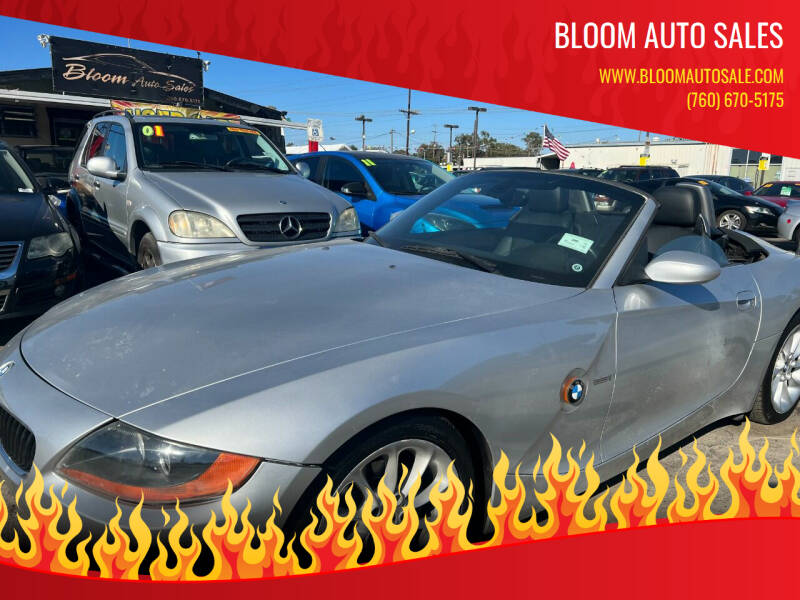 2003 BMW Z4 for sale at Bloom Auto Sales in Escondido CA