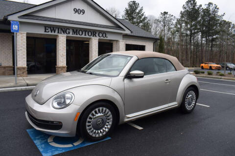 2014 Volkswagen Beetle Convertible for sale at Ewing Motor Company in Buford GA