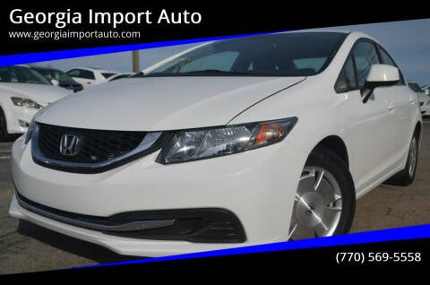 2013 Honda Civic for sale at Georgia Import Auto in Alpharetta GA