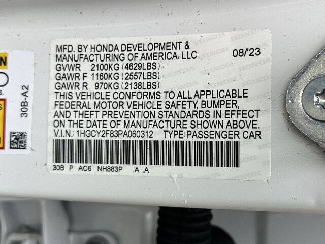 2023 Honda Accord Hybrid Touring