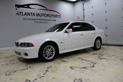 2003 BMW 5 Series for sale at Atlanta Motorsports in Roswell GA