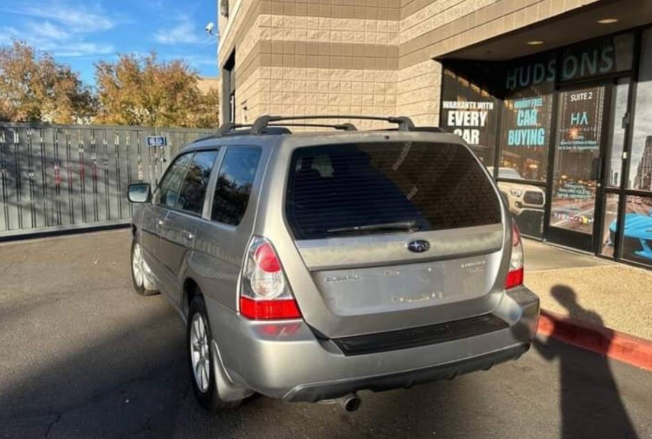 2008 Subaru Forester for sale at HUDSONS AUTOS in Gilbert, AZ