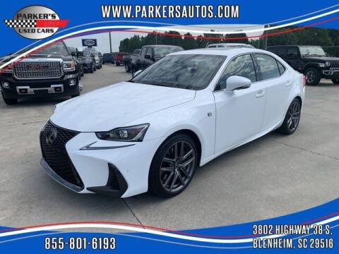 2020 Lexus IS 350 for sale at Parker's Used Cars in Blenheim SC