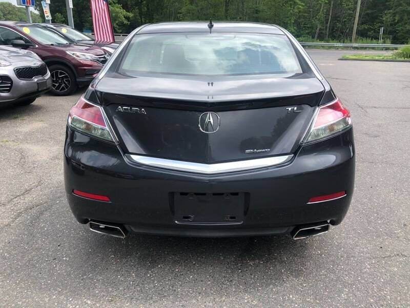 2012 Acura TL for sale at Tolland Citgo Auto Sales in Tolland, CT