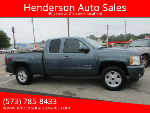 2011 Chevrolet Silverado 1500 for sale at Henderson Auto Sales in Poplar Bluff MO