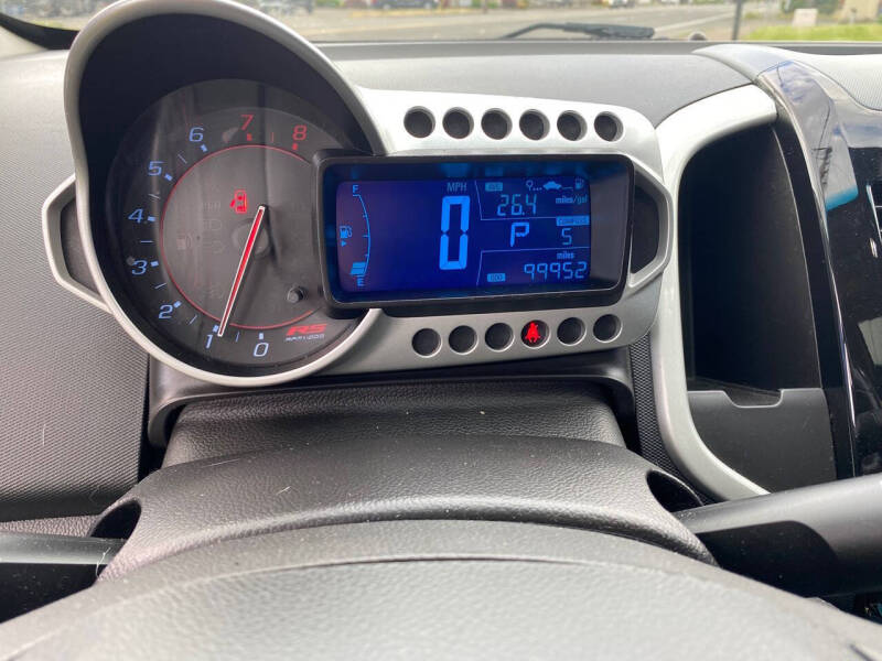2013 Chevrolet Sonic RS Auto