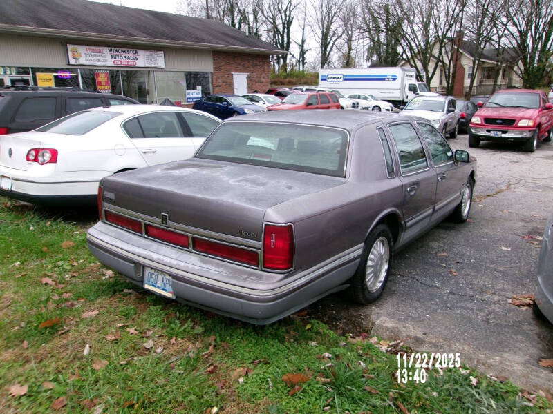 1995 Lincoln Town Car Cartier