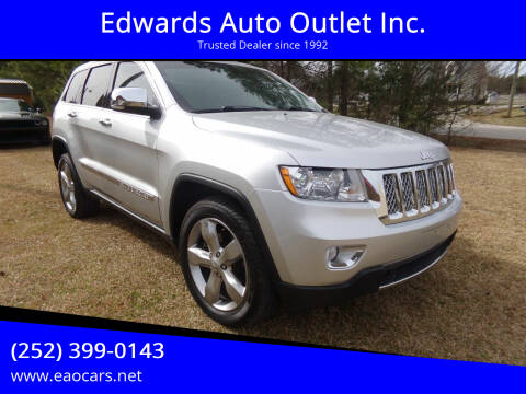 2013 Jeep Grand Cherokee for sale at Edwards Auto Outlet Inc. in Wilson NC
