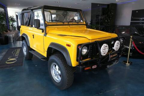 1995 Land Rover Defender for sale at OC Autosource in Costa Mesa CA